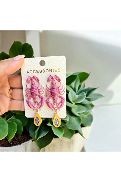 Sena Zr Brand Model Lobster Earrings
