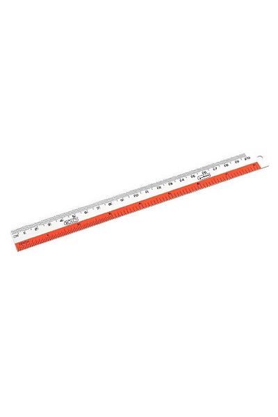 Roco 2-Tone Aluminum Ruler – 8" Straight Edge