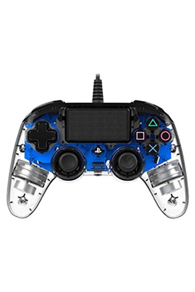 Nacon Wired Illuminated Compact Controller for PlayStation 4 – Stylish & Responsive Gaming