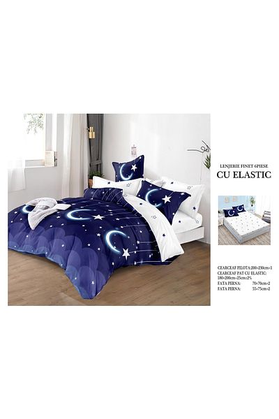 FIONNA.RO Finet Bed Linen With Elastic - Night