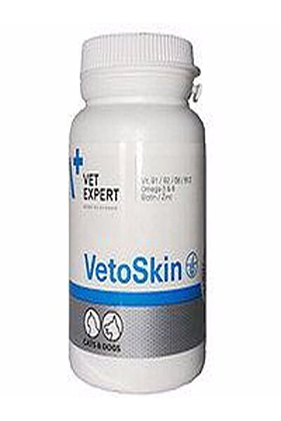 vet expert Vetoskin 90 Kapsül Köpek Kedi Vitamin