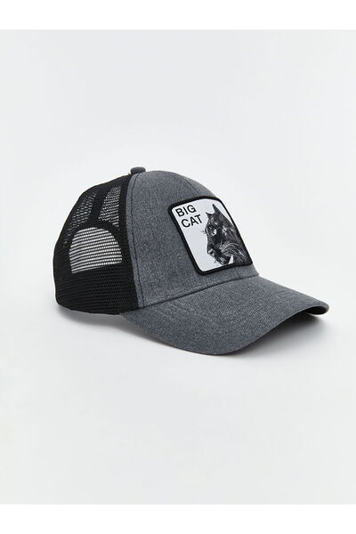 LC Waikiki Cat Embroidered Men's Cap Hat