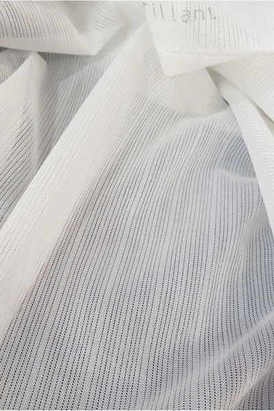 YS PERDE TASARIM Brillant Charless Visco Modern Living Room, Kitchen, Living Room High Quality Viscon Tulle Curtain 1X2.5 Pile