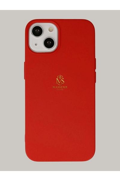 Massemr iPhone 14 Compatible Nano Velvet Lined Matte Silicone Case – Soft Shock Absorbing Protection