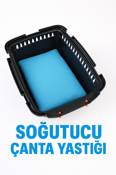 AlaPet Soğuk Jelli Kedi Taşıma Çantası Minderi (Ultra Yumuşak Kedi Yastığı) Buz Gibi Serinletici