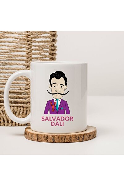 kubdekor كوب سلفادور دالي لصورة الفنان