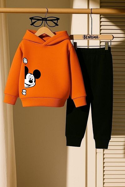 BENROMA SET DE PANTALONI DE TRANSPORT PENTRU COPII IMPRIMAT CU PERSONAJ DE DESENE ANIMATE