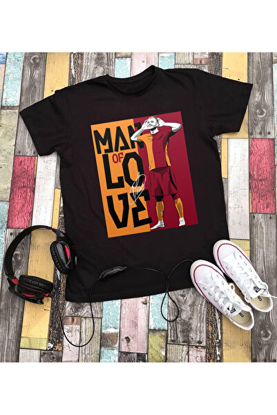 RYO FASHİON 5 ZVEZDICA Žuta Crvena Dizajn 1905 Dječja Majica Crna Unisex