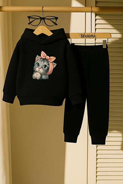 BENROMA SET DE PANTALONI DE TRANSPORT PENTRU COPII MINNOŞ CAT PRINTED 3 FIRE