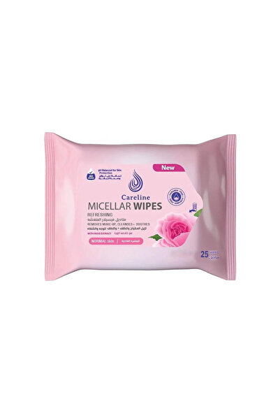Careline كيرلاين مناديل ميسيلار للبشره 25حبه