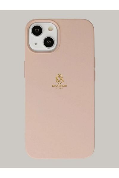 Massemr Apple iPhone 14 Plus Compatible Nano Velvet Lined Matte Silicone Case Shock Absorbing Luxury Protection