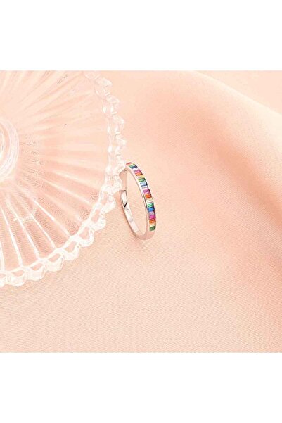 Bijuteria SORELLY Inel Argint Eternity Rainbow 14