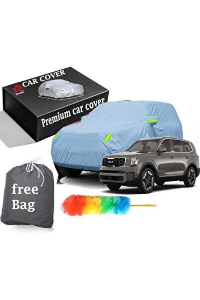 CFT غطاء سيارة فاخر بثلاث طبقات، غطاء كامل للسيارة مناسب لجميع الأحوال الجوية