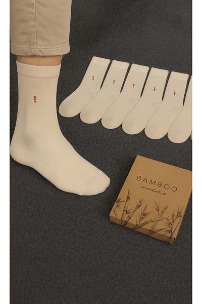 Loule 6 Pieces Boxed Men's Bamboo Socks Ll.Br2278.001