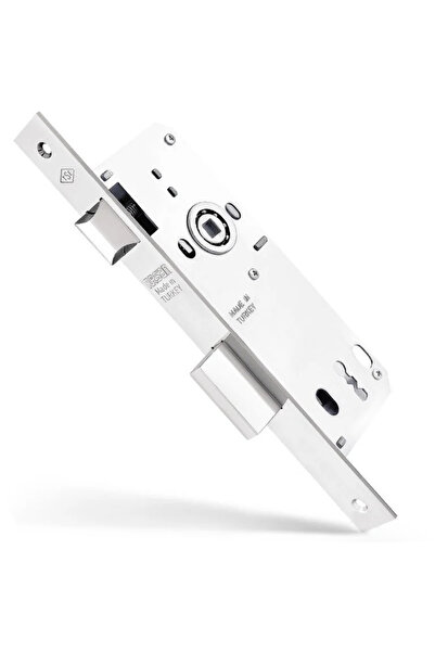 Tursan Oda Kapı Kilidi 45Mm Kare ve Bravo Kapı Kolu ile Birlikte