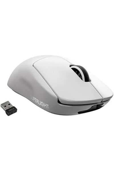 Logitech G ماوس ألعاب لاسلكي فائق الخفة، خفيف الوزن للغاية 63 جرامًا، مستشعر HERO 25K، دقة 25600 نقطة في البوصة
