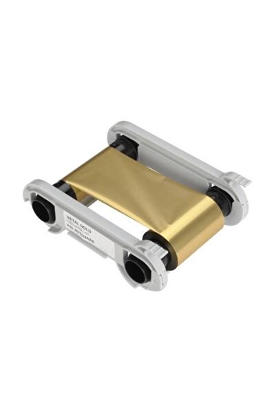 Evolis Rct016Naa Metallic Gold Monochrome Ribon
