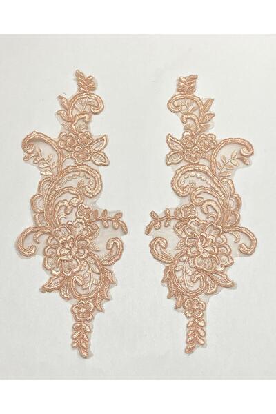 karantuhafiye Guipure Applique / 2 Pack Guipure Applique / Powder Color