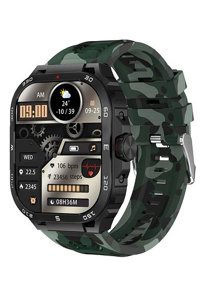 TCH Smart Watches for Men (Answer/Make Calls) 2.1 Ultra Fitness Smart Watch for Android and iPhone