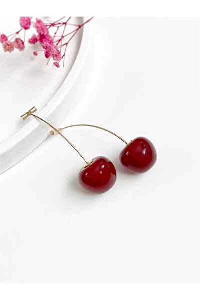 3DreaMaker High Quality Stainless Tarnish Free Steel Cherry Earrings