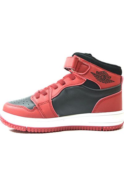 Cool 25C.Haykat Red High Top Velcro Orthopedic Sneaker Boys' Sports Shoes