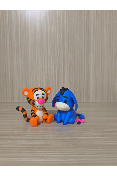 Alwin3d Winnie The Pooh 2li Set Eeyore ve Tiger
