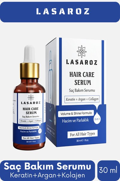 lasaroz Hair Care Set Hair Serum Rosemary Oil Castor Oil Anti-Shedding Advantageous Set