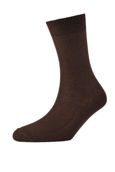 MONDEX Sosete din bumbac, cu model special, pentru barbati, Mondex, maro, 41-43