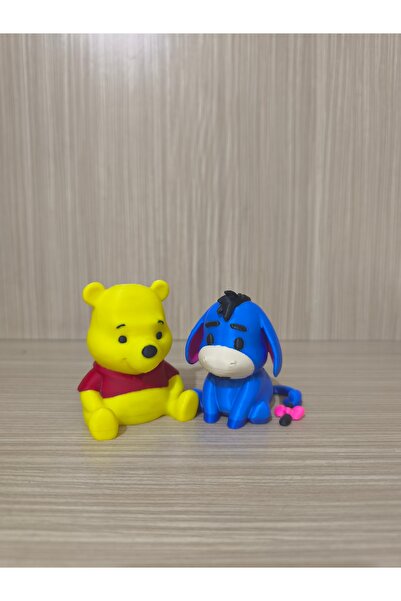 Alwin3d Eeyore ve Winnie The pOoh 2li Set