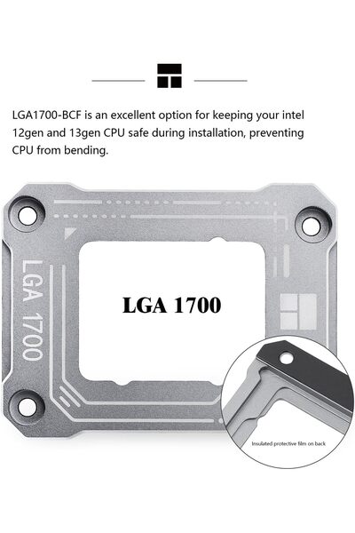 ThermalRight مشبك تثبيت وحدة المعالجة المركزية لمعالجات Intel من الجيل 12/13/14 (LGA1700) - رمادي، 4 دبابيس