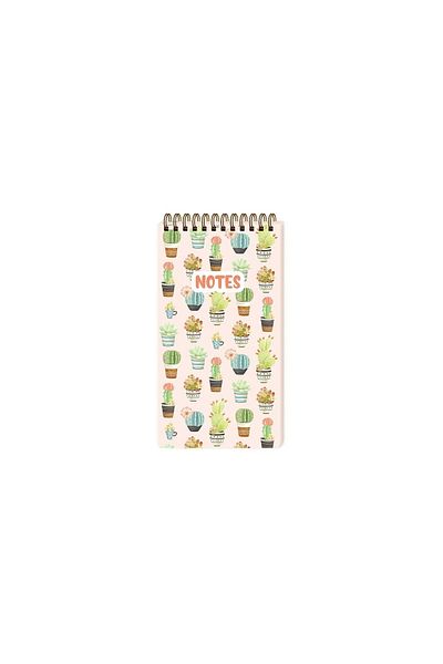 KESKİN COLOR Sharp color to do list top spiral planner cactus