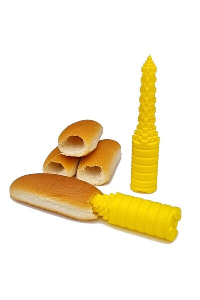 Generic هوت دوجر، أداة حفر خبز الهوت دوج مثالية للشواء والباربكيو، الحجم المث...