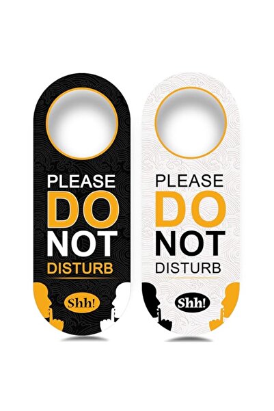 Generic Funny Double-Sided Printing Door Hanging Signs, Do Not Disturb, Meeti...