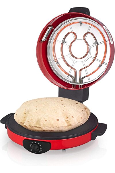 SAACHİ 40cm Roti Tortilla Pizza Maker NL-RM-4980G-RD