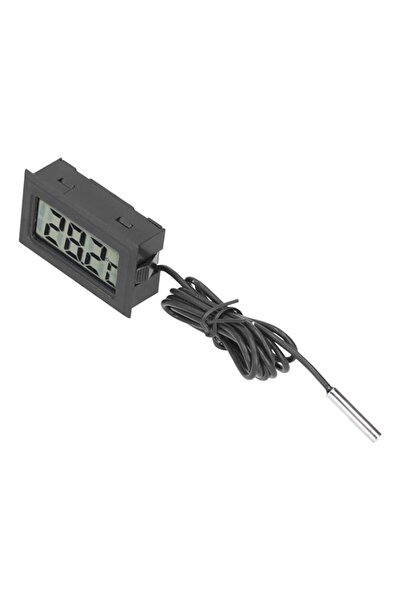 Generic Digital Thermometer with External Probe, LCD Display, for Precision T...