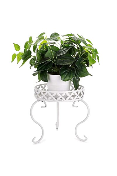 Generic OwnMy Metal Round Plant Stand - Rustproof Iron Flower Pot Holder, Mod...