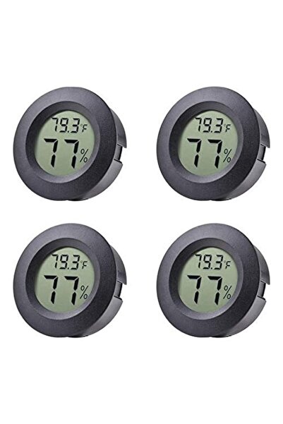 Generic Veanic 4-pack Mini Hygrometer Thermometer Fahrenheit or Celsius Meter...