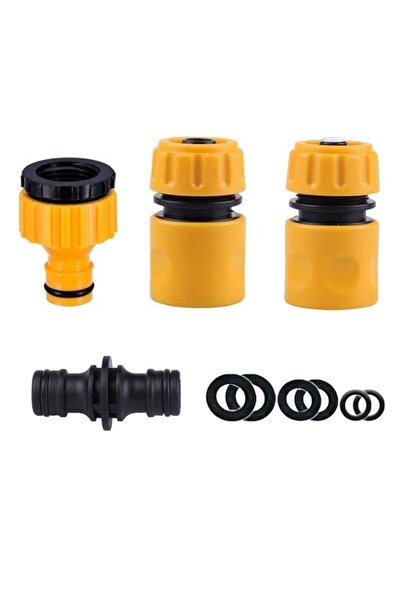 Generic مجموعة موصلات خرطوم الحديقة من BIGTHREE، موصل سريع لطرف الخرطوم، موصل...