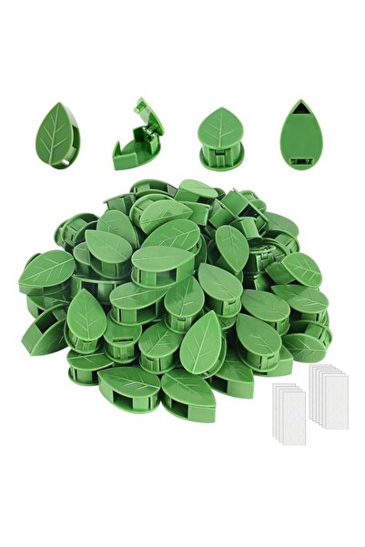 Generic Plant Wall Clips, 100 Pcs Plant Climbing Wall Fixture Clips with 120 ...
