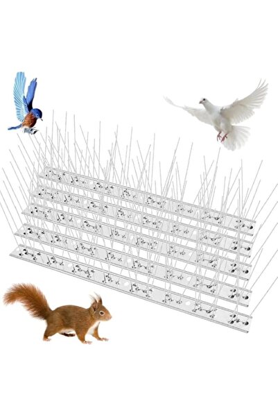 Generic AMERTEER 5PCS Bird Spikes | Pigeon Spikes For Outside | Bird Wire Spi...