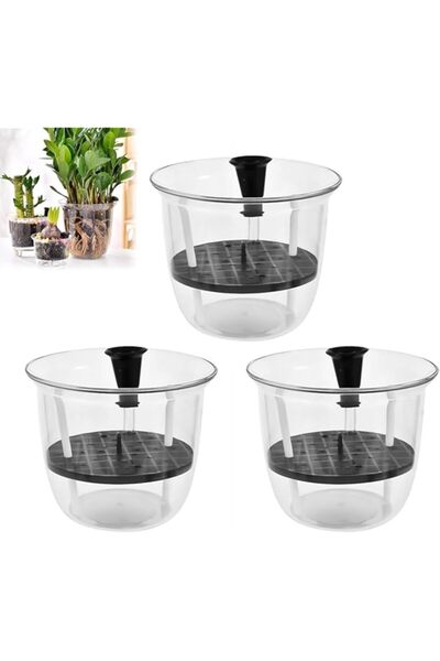 Generic أواني ري ذاتية للنباتات الداخلية - وعاء ري ذاتي للعناية السهلة بالنبا...