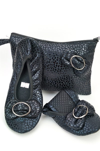 CEYDA SHOES Interlock Home, Hajj, Umrah, Gift, Daily Ballerina, Bow Ballerina, Booties, Show Pisi Pisi