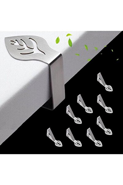Generic Table Cloth Holder Clips 8 Pack Leaf Shape Picnic Tablecloth Clip Out...