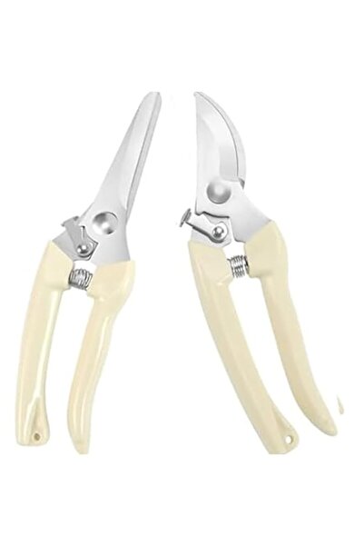 Generic Beauenty Garden Pruning Shears Set 2 Pack,1 Bypass Pruner+1 Straight ...