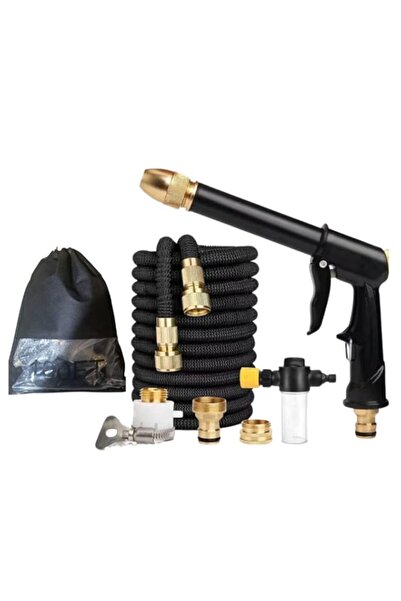 Generic خرطوم ARTC القابل للتمدد بطول 100 قدم مع مجموعة مسدس الرش - مثالي للح...