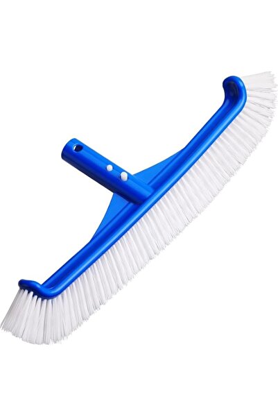 Generic YelaJoy Pool Brush Head, 17" Heavy-Duty Pool Scrubber, Angled Vinyl-S...