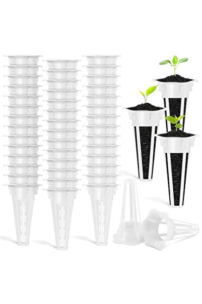 Generic 50PCS Grow Baskets, Plant Growing ContainersReplacement Grow Basket P...