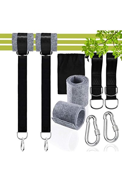 Generic Tree Swing Straps Hanging Kit, 1.5m Long 2 Tree Hanging Straps, Polye...