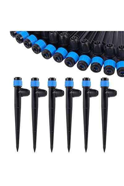 Generic YelaJoy 25 Pcs Drip Irrigation Emitters with Adjustable 360 Degree Wa...