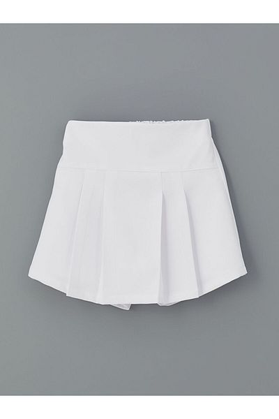 LC Waikiki LCW Girl's Shorts Skirt with Elastic Waist